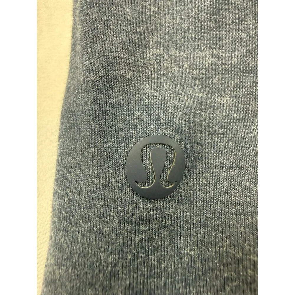 Lululemon City Sweat Pullover Hoodie Mens Navy Blue Athletic Sweatshirt XL Wizar - Picture 4 of 7